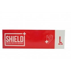 Guantes de nitrilo - blanco - talla L - 100 guantes