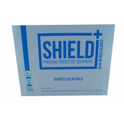 Caja de guantes de nitrilo - azul - 10 cajas de 100 guantes